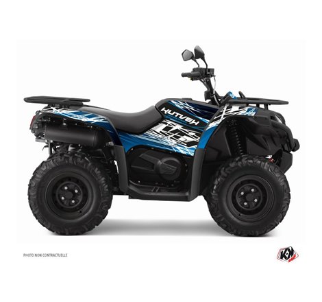 Kit Déco Quad Eraser CF MOTO CFORCE 450 S Bleu Noir (2015-2023)