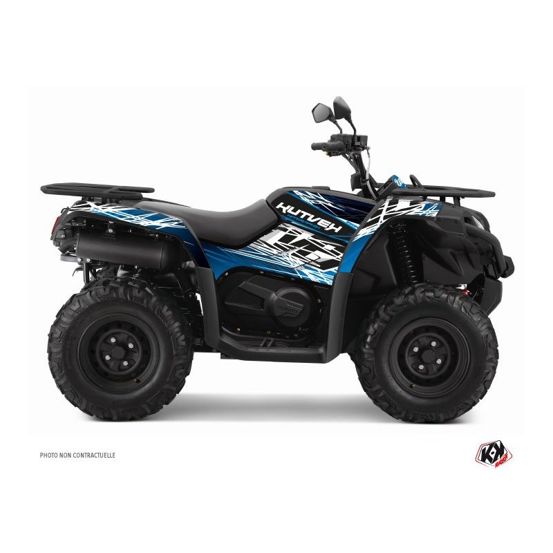 Kit Déco Quad Eraser CF MOTO CFORCE 450 S Bleu Noir (2015-2023)