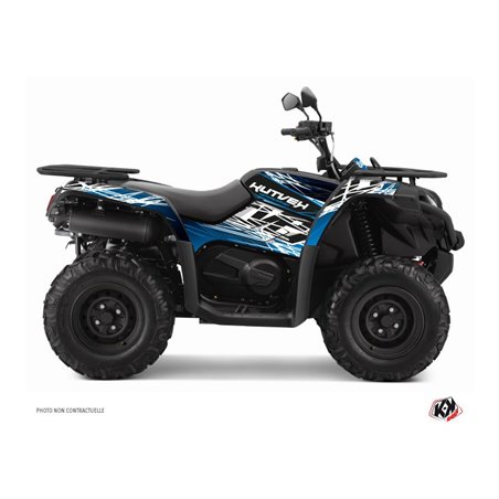 Kit Déco Quad Eraser CF MOTO CFORCE 450 S Bleu Noir (2015-2023)