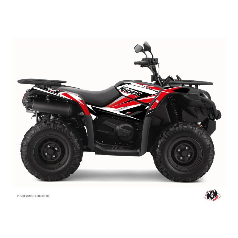 Kit Déco Quad Stage CF MOTO CFORCE 450 S Noir Rouge (2015-2023)