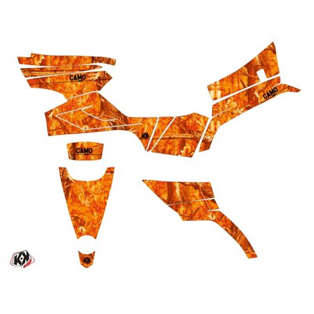 Kit Déco Quad Camo CF MOTO CFORCE 520 S Orange (2016-2023)