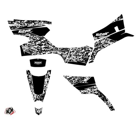 Kit Déco Quad Predator CF MOTO CFORCE 520 S Noir (2016-2023)