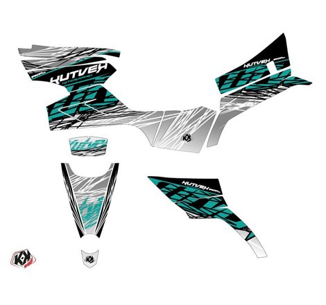 Kit Déco Quad Eraser CF MOTO CFORCE 520 S Gris (2016-2023)