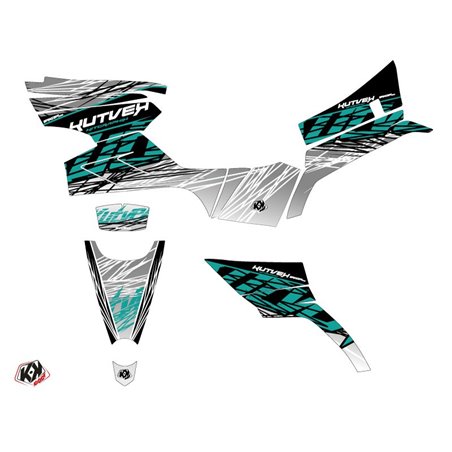 Kit Déco Quad Eraser CF MOTO CFORCE 520 S Gris (2016-2023)