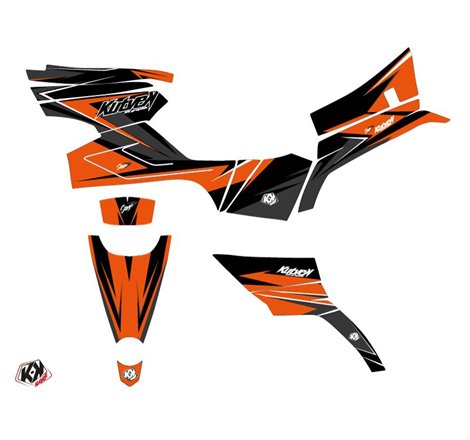 Kit Déco Quad Stage CF MOTO CFORCE 520 S Orange (2016-2023)