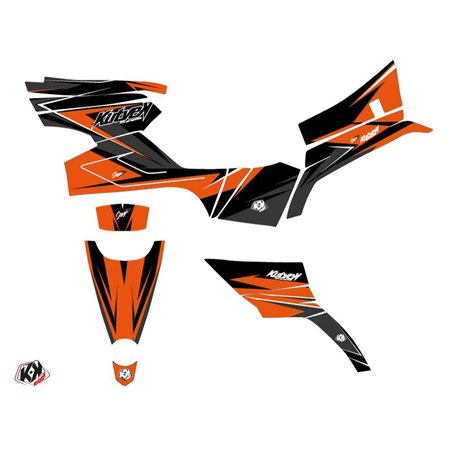 Kit Déco Quad Stage CF MOTO CFORCE 520 S Orange (2016-2023)