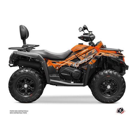 Kit Déco Quad Brush CF MOTO CFORCE 600 Orange (2019-2023)