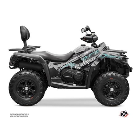 Kit Déco Quad Brush CF MOTO CFORCE 600 Gris (2019-2023)
