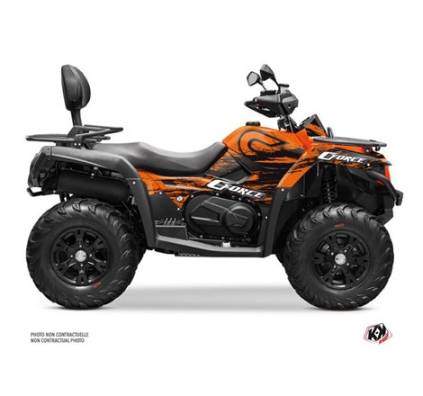 Kit Déco Quad Splatter CF MOTO CFORCE 600 Orange (2019-2023)