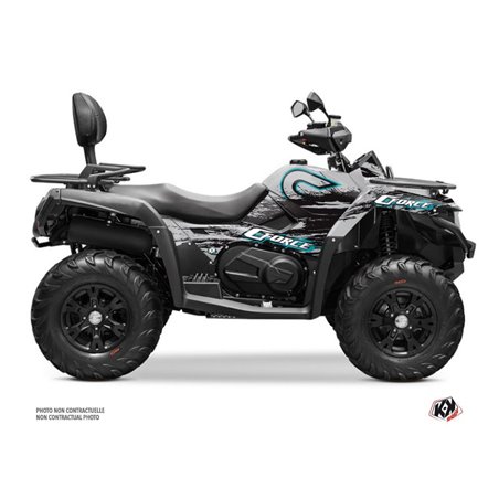Kit Déco Quad Splatter CF MOTO CFORCE 600 Gris (2019-2023)