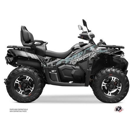 Kit Déco Quad Brush CF MOTO CFORCE 600 TOURING Gris (2020-2023)