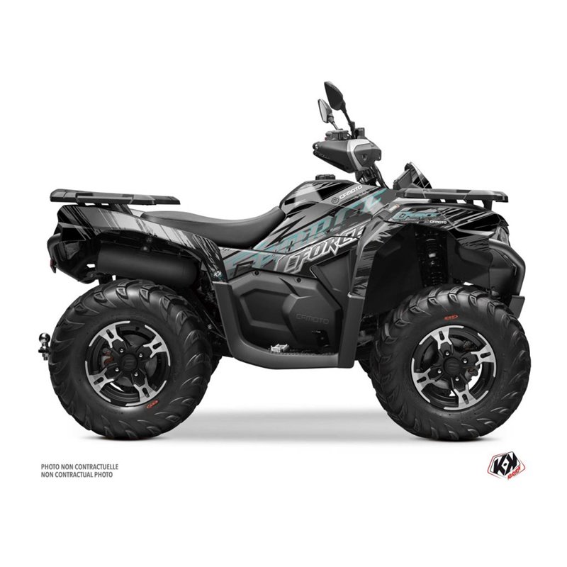 Kit Déco Quad Brush CF MOTO CFORCE 625 Gris (2020-2023)