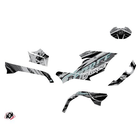Kit Déco Quad Brush CF MOTO CFORCE 625 Gris (2020-2023)