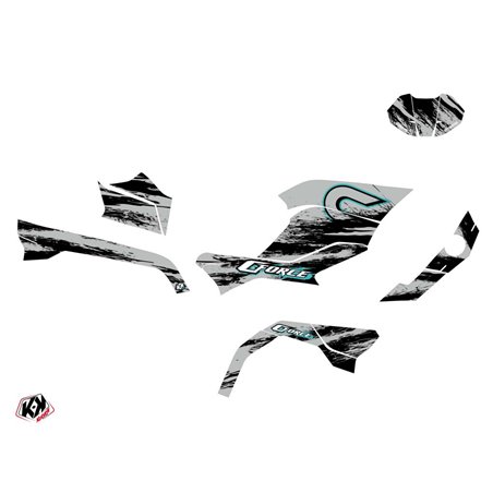 Kit Déco Quad Splatter CF MOTO CFORCE 625 Gris (2020-2023)