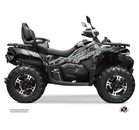 Kit Déco Quad Brush CF MOTO CFORCE 625 TOURING Gris (2020-2023)