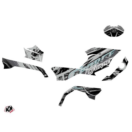 Kit Déco Quad Brush CF MOTO CFORCE 625 TOURING Gris (2020-2023)