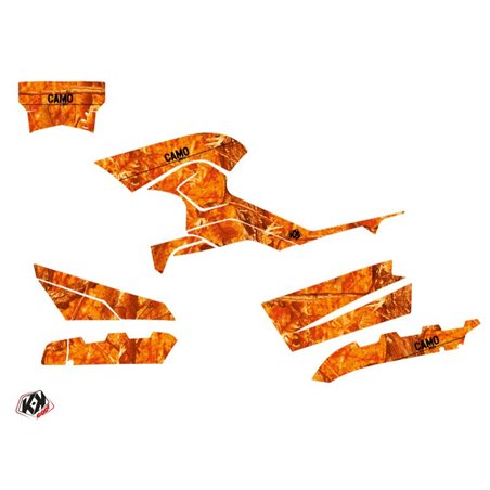 Kit Déco Quad Camo CF MOTO CFORCE 800 S Orange (2014-2017)