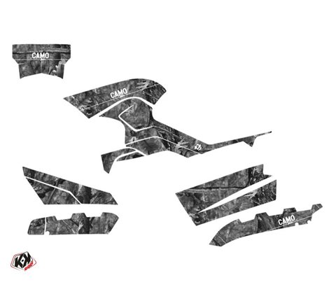 Kit Déco Quad Camo CF MOTO CFORCE 800 S Gris (2014-2017)
