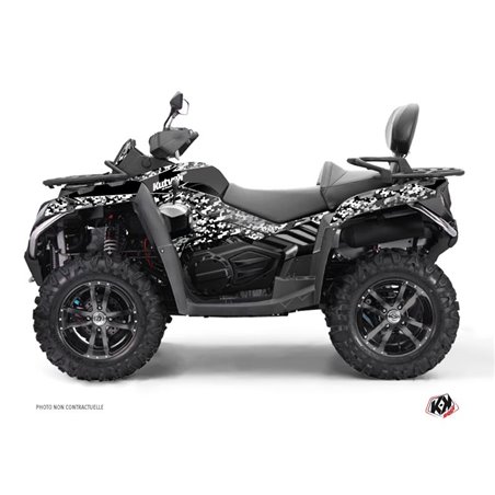Kit Déco Quad Predator CF MOTO CFORCE 800 S Noir (2014-2017)