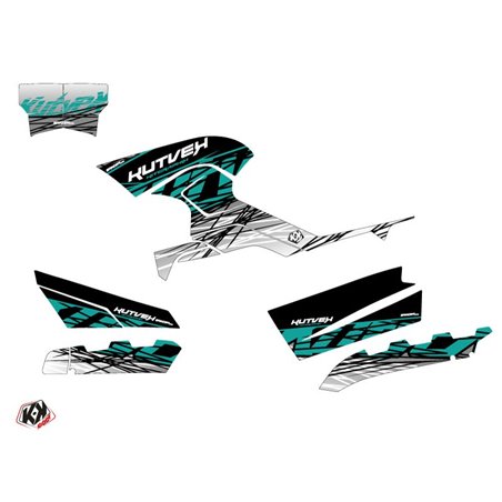 Kit Déco Quad Eraser CF MOTO CFORCE 800 S Gris (2014-2017)