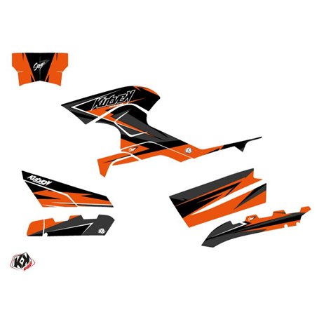 Kit Déco Quad Stage CF MOTO CFORCE 800 S Orange (2014-2017)