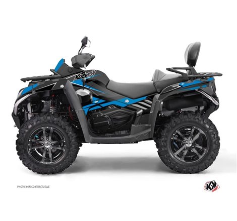 Kit Déco Quad Stage CF MOTO CFORCE 800 S Bleu Noir (2014-2017)