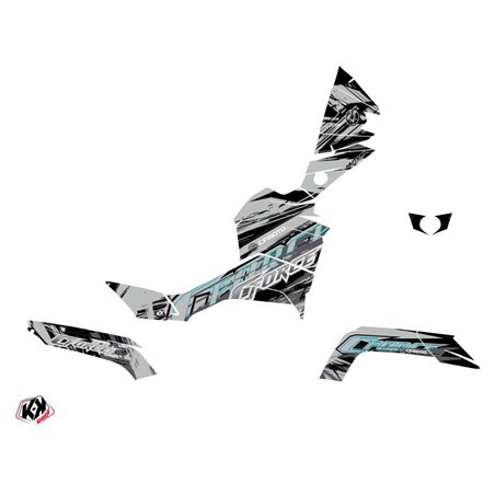 Kit Déco Quad Brush CF MOTO CFORCE 850 XC Gris (2018-2023)