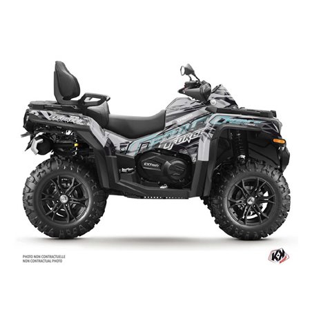 Kit Déco Quad Brush CF MOTO CFORCE 850 XC Gris FULL (2018-2023)