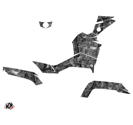 Kit Déco Quad Camo CF MOTO CFORCE 1000 Gris (2017-2023)