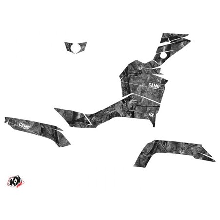Kit Déco Quad Camo CF MOTO CFORCE 1000 Gris (2017-2023)