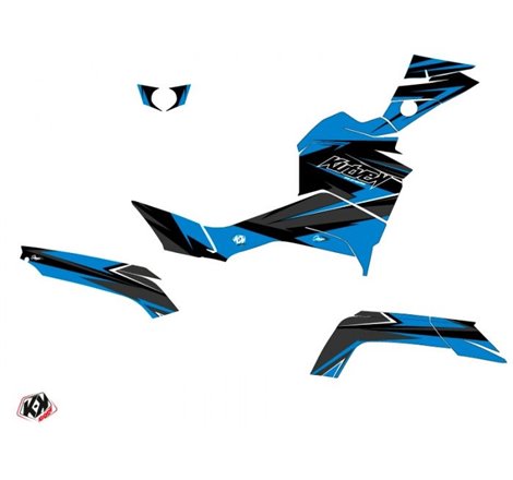 Kit Déco Quad Stage CF MOTO CFORCE 1000 Bleu Noir  (2017-2023)