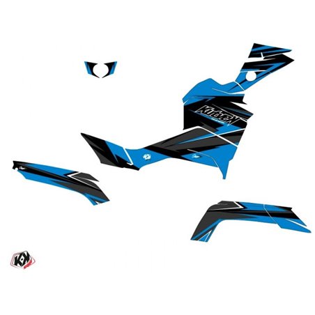 Kit Déco Quad Stage CF MOTO CFORCE 1000 Bleu Noir  (2017-2023)