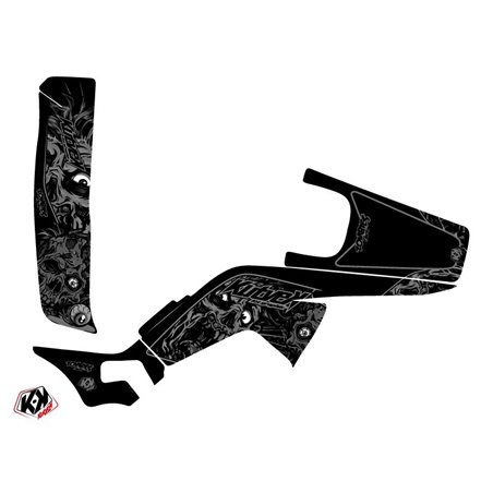 Kit Déco Quad Zombies Dark Honda 250 TRX R Noir (2007-2012)