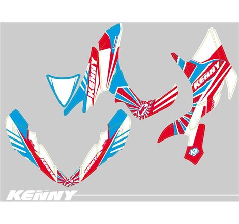 Kit Déco Quad Kenny Honda 700 TRX (2007-2017)