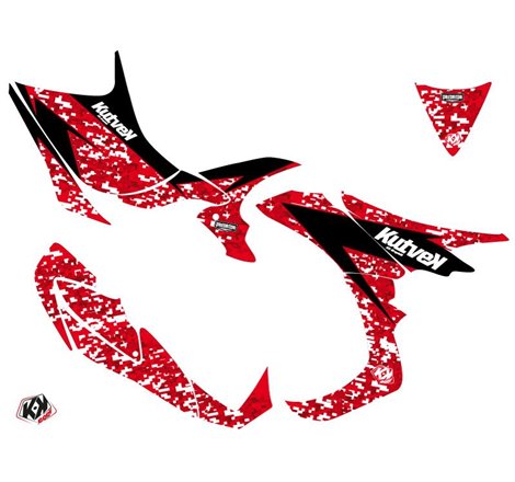 Kit Déco Quad Predator Honda 700 TRX Rouge (2007-2017)