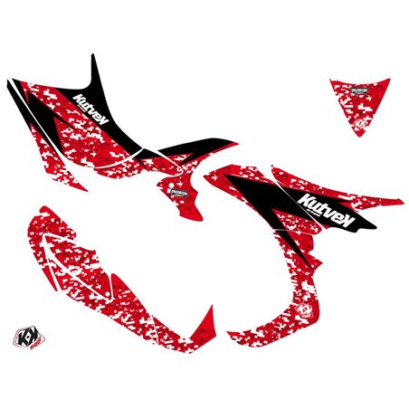 Kit Déco Quad Predator Honda 700 TRX Rouge (2007-2017)