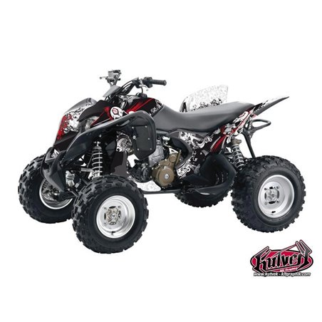 Kit Déco Quad Trash Honda 700 TRX Noir Rouge (2007-2017)