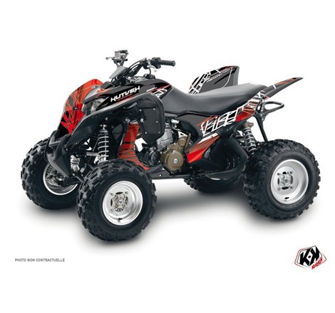 Kit Déco Quad Eraser Honda 700 TRX Rouge Blanc (2007-2017)