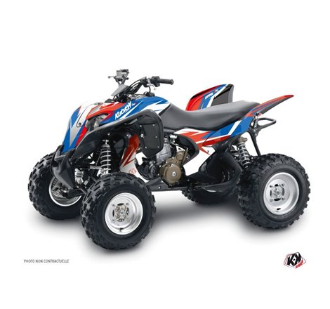 Kit Déco Quad Stage Honda 700 TRX Bleu Rouge (2007-2017)
