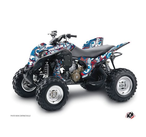 Kit Déco Quad Freegun Eyed Honda 700 TRX Rouge (2007-2017)