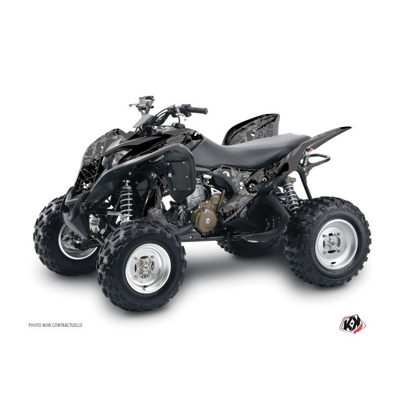 Kit Déco Quad Zombies Dark Honda 700 TRX Noir (2007-2017)