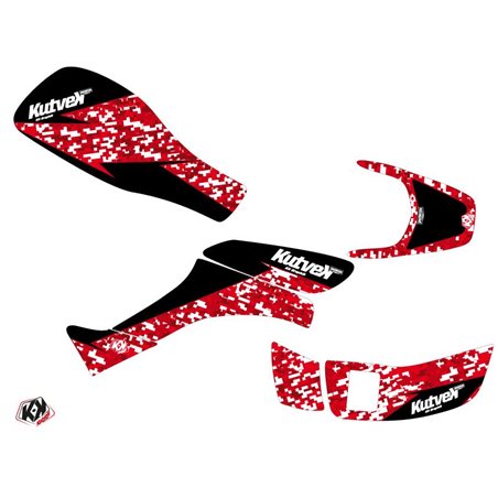 Kit Déco Quad Predator Honda EX 400 Rouge (1995-2004)