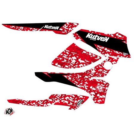 Kit Déco Quad Predator Honda Rancher 420 Rouge (2016-2023)