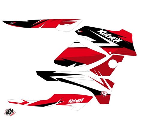 Kit Déco Quad Stage Honda Rancher 420 Noir Rouge (2016-2023)