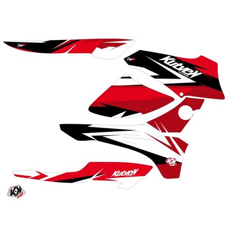 Kit Déco Quad Stage Honda Rancher 420 Noir Rouge (2016-2023)