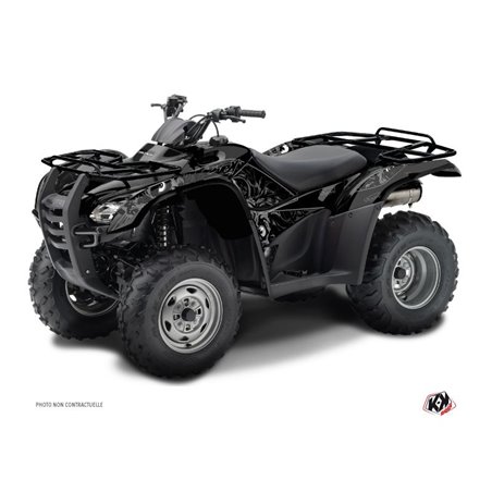 Kit Déco Quad Zombies Dark Honda Rancher 420 Noir (2016-2023)