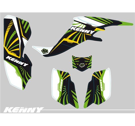 Kit Déco Quad Kenny Kawasaki 400 KFX (2004-2006)