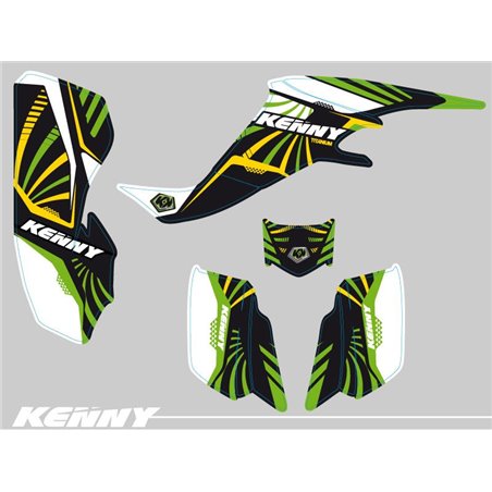 Kit Déco Quad Kenny Kawasaki 400 KFX (2004-2006)