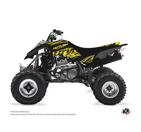 Kit Déco Quad Eraser Fluo Kawasaki 400 KFX Jaune (2004-2006)