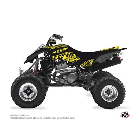 Kit Déco Quad Eraser Fluo Kawasaki 400 KFX Jaune (2004-2006)